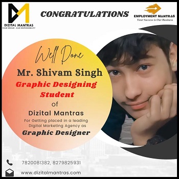 Our Placed Student in Graphic Designing