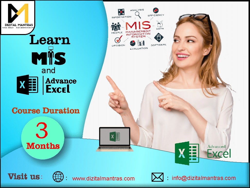 Dizital Mantras MIS & Advanced Excel Course
