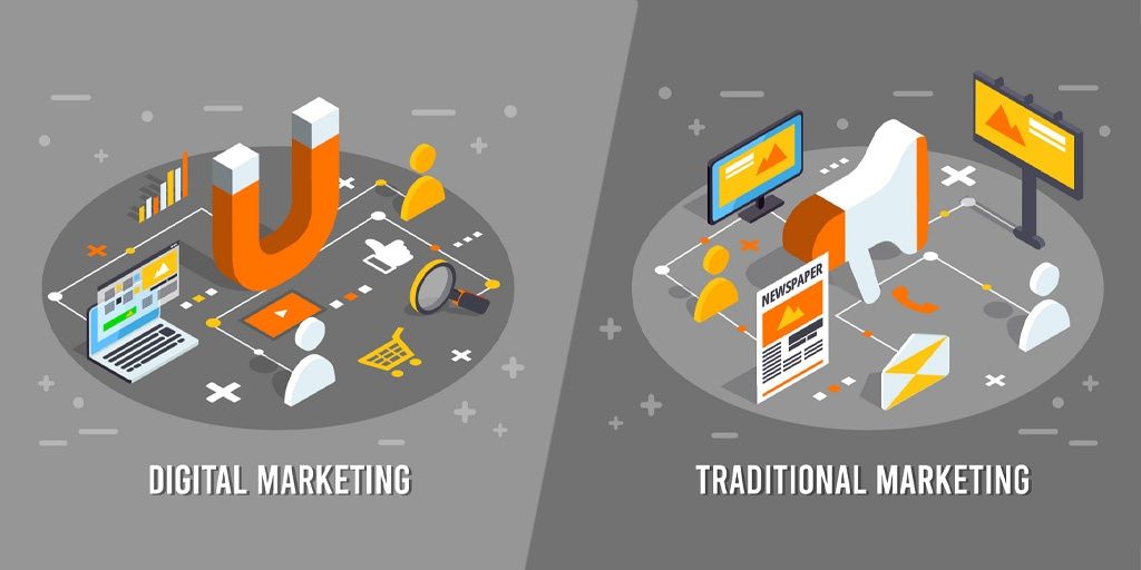 In this blog, we will explore the differences, advantages, and disadvantages of traditional and digital marketing, and understand why digital marketing is leading in the modern era.