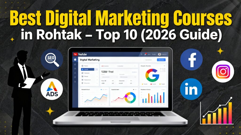 Best Digital Marketing Courses in Rohtak – Top 10 (2026 Updated Guide)