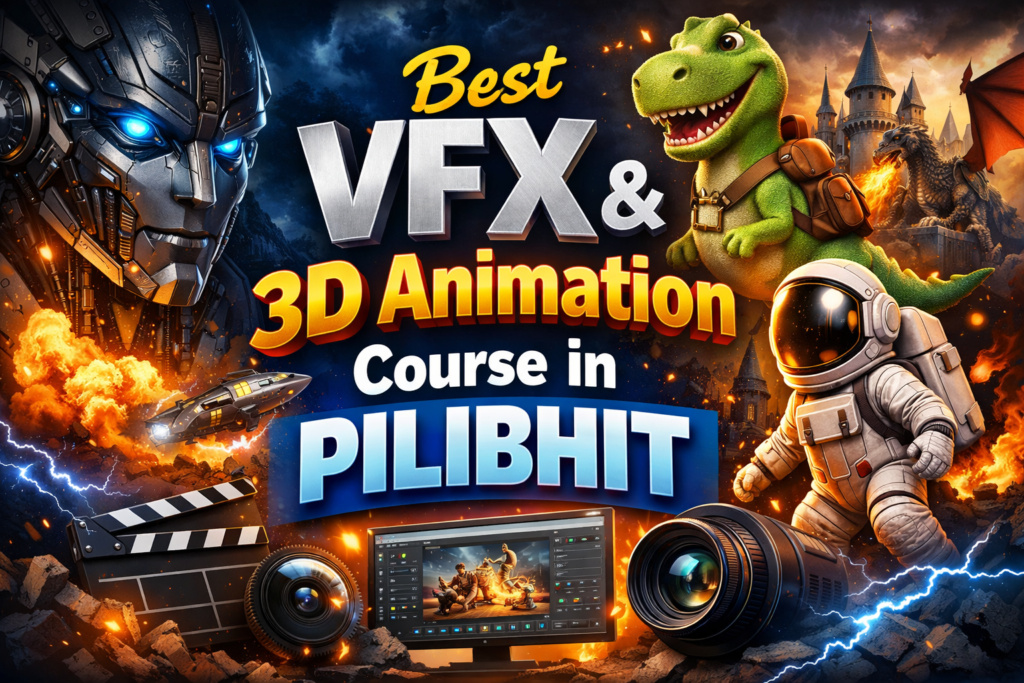 Best VFX and 3D Animation Course in Pilibhit
