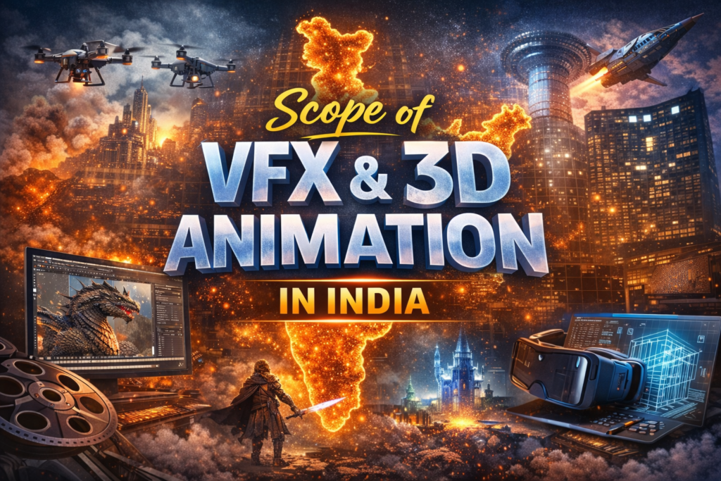 VFX और 3D एनीमेशन का स्कोप