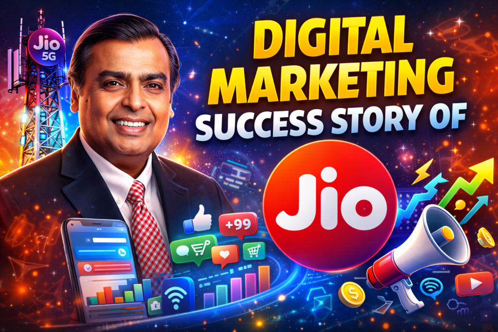 The Digital Marketing Success Story of Jio.