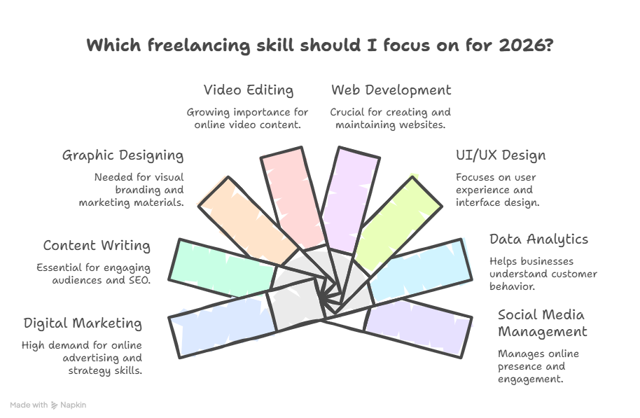 Best skills for freelancing in 2026