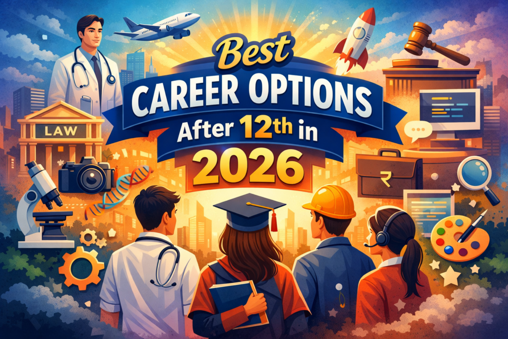Best Career Option After 12th in 2026: Complete Guide with Salary, Scope & Curriculum