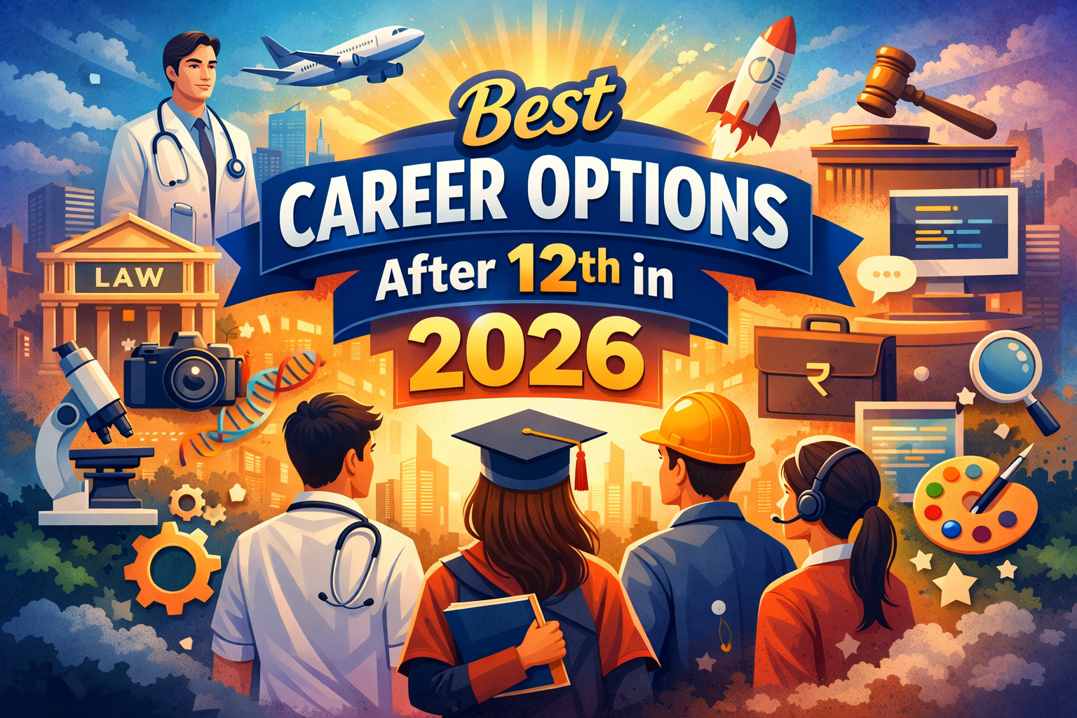 Top Best Career Option After 12th in 2026.
