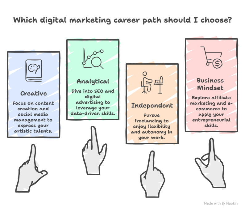 Why Choose Digital Marketing Career Options visual selection 2