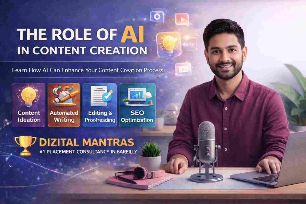 Role of AI in content creation