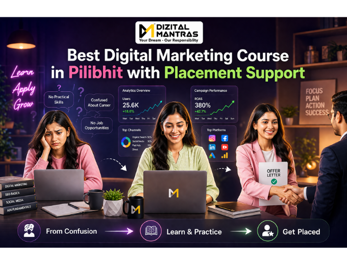 Best Digital Marketing Course in Pilibhit with Placement Support