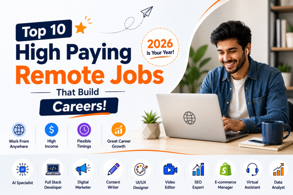 Top 10 High Paying Remote Jobs in 2026
