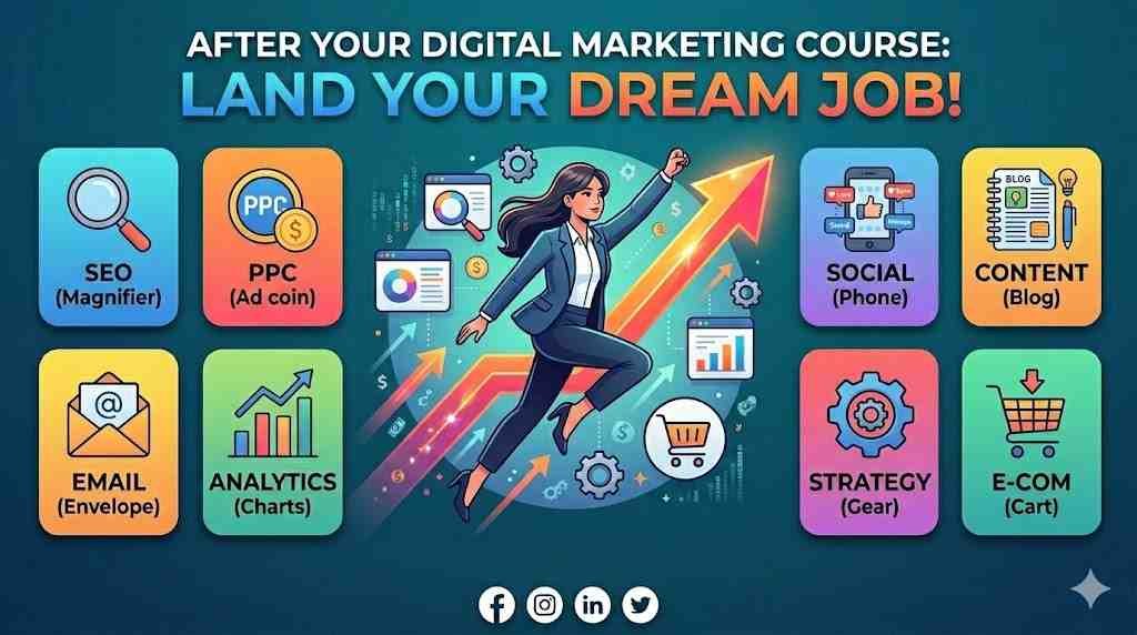 job after digital marketing course